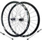 GEIRONV Rennrad Radsatz 700C, Scheibenbremse, 24 Löcher Fahrradnabe Vorne 2 Und Hinten 4 Lager 30 MM Doppelwandfelge 7/8/9/10/11/12 Geschwindigkeit(Multicolor)