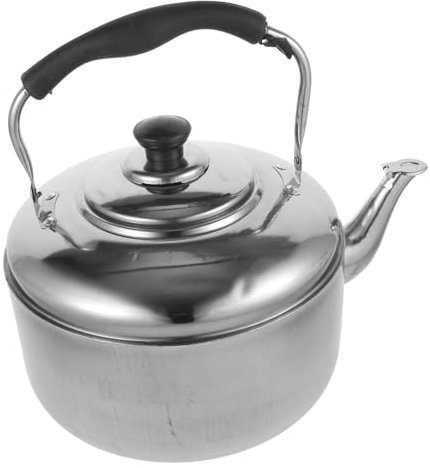 TOPPERFUN Stainless Steel Whistling Tea Kettle 6l Large Capacity Water Boiling Kettle Suitable for Stovetop and Camping