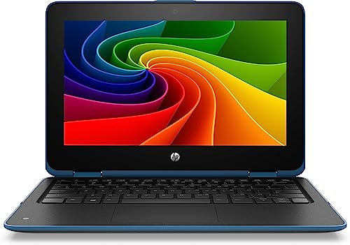 HP Business Laptop Notebook ProBook X360 11 G3 Pentium N5000 4GB 128GB SSD 1366x768 Touchscreen Windows 11 (Blue) (Generalüberholt)