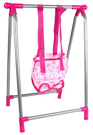 Baby Toddler Doll Swing Chair Carrier Playset for Reborn Doll for Mellchan Baby Dolls Accessories, Dollhouse Decoration Durable and Useful