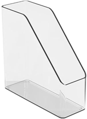 GKYQVE Desk Folder Document Storage Organizers For Office School Home Clear File Holder Organizers Vertical Magazine Rack School Organizer
