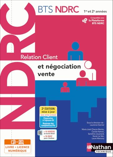 Relation client et négociation vente - BTS NDRC 1re et 2e années