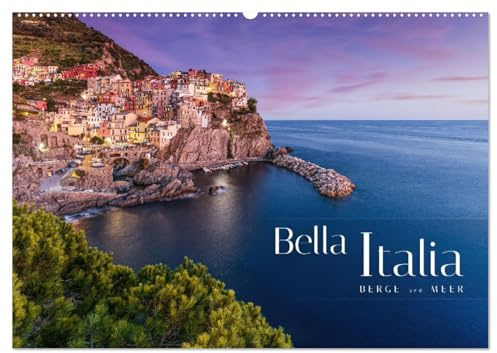 Bella Italia - Berge und Meer (Wandkalender 2026 DIN A2 quer), CALVENDO Monatskalender: Malerische Landschaften in Italien (CALVENDO Natur)