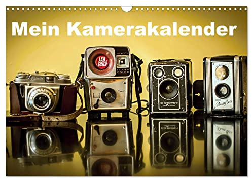 Mein Kamerakalender (Wandkalender 2026 DIN A3 quer), CALVENDO Monatskalender: Alte und moderne Kameras gemeinsam in einem Wandkalender (CALVENDO Technologie)