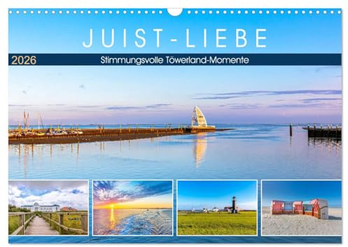 JUIST-LIEBE (Wandkalender 2026 DIN A3 quer), CALVENDO Monatskalender: Stimmungsvolle Töwerland-Momente (CALVENDO Natur)