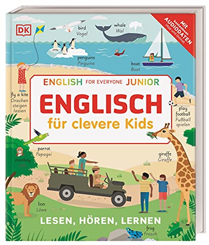 Englisch für clevere Kids: Lesen, Hören, Lernen. Mit kostenlosen Audio-Daten (App und Online)