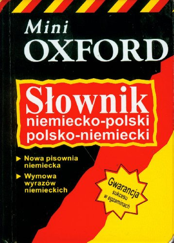 Slownik niemiecko-polski polsko -niemiecki Mini (OXFORD)