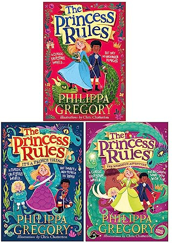 The Princess Rules Series 3 Books Collection Set By Philippa Gregory(The Princess Rules, It’s a Prince Thing & The Mammoth Adventure)