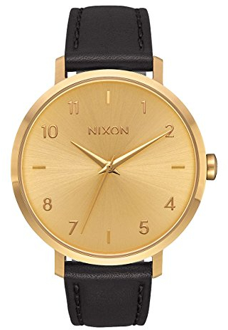 Nixon Damen Analog Quarz Uhr mit Edelstahl Armband A1091-510-00