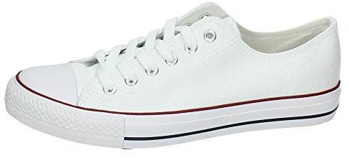 DEMAX 9-A12A Deportivas Blancas Hombre Zapatillas Blanco 41