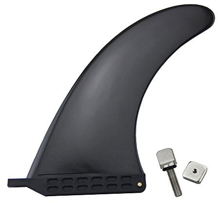 UP100 6.5/7.5/8/9/9.5/10 Pulgada Longboard & Sup Single Aleta - Aleta Central para Tablas de Surf y Tablas de Paleta con Tornillo Inteligente