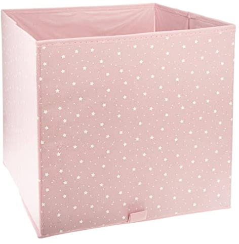 Atmosphera - Bac de Rangement Enfant Etoile - Rose