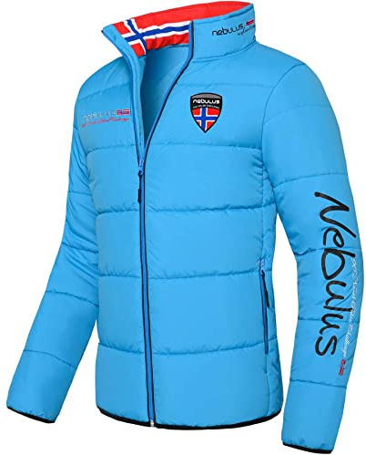 Nebulus Herren Jacke EXODUS, warme Outdoorjacke, praktische & vielseitige Übergangs- & Winterjacke, malibu-schwarz - M