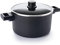 Woll Diamond Logic XR Casserole avec couvercle en verre, inductive, Ø 24 cm, hauteur 14 cm, 4,5 l, avec 2 poignées latérales, convient pour tous les types de feux, fonte d'aluminium, revêtement
