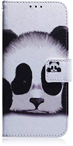 Reevermap iPhone SE 2022 Case iPhone SE 2020 Case iPhone 7/ iPhone 8 Case Phone Cover for iPhone SE 3rd 2022/ SE 2020/7/ 8, PU Leather Flip Shockproof Wallet Stand Magnet Buckle Notebook, Panda