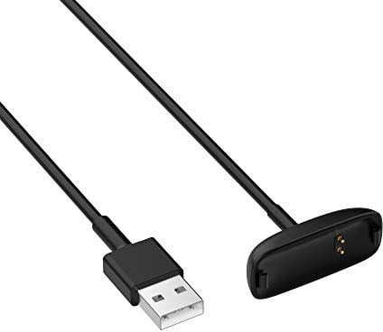 Bemodst Charger Compatible with Fitbit Inspire HR/Fitbit Inspire 2/Ace 2 Charger Dock, USB Aluminum Charger Stand Charging Dock Cradle 5ft 150cm (30CM)