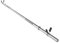 G5 HT SPORT Verchromte Hantelstange mit 150 oder 180 cm Durchmesser. 25 mm Federverschluss (180 cm)
