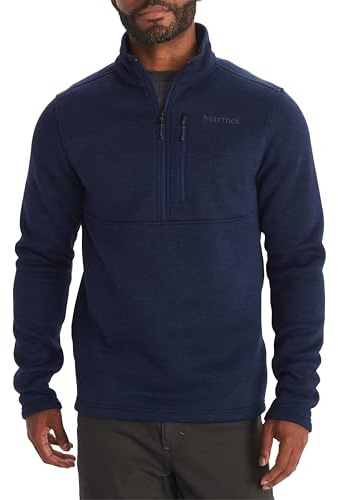 Marmot Herren Drop Line 1/2 Zip Sweatshirt, Arctic Navy, S
