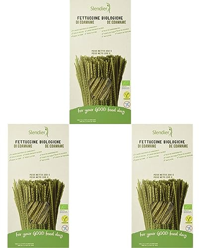 Slendier Fettuccine Biologiche Di Edamame (Confezione da 3)
