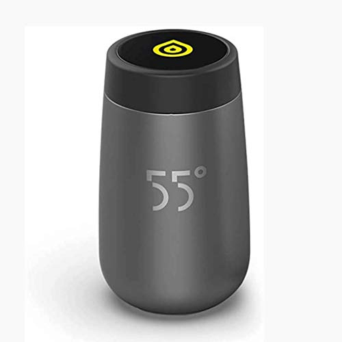 ZYMEN 55-Grad-Zug-Schnellkühlbecher, intelligenter Magic Cup, Isolierflaschen, Thermostatbecher, Sport-Edelstahl-Wasserflasche, Kaffeetasse, Smart Home Life (Farbe: D) Commemoration Day