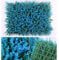 Entgoinggo Künstliche Matte, Grasrasen, 40 x 60 cm, künstliche Pflanzen, Gras, Kunststoff, Rasenpflanze, Wand, Hecke, Zaun, Kunstgras, für Zuhause, Hochzeit, Party, Wanddekoration (blau)