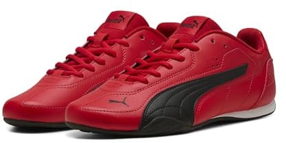PUMA Unisex Catch Sneaker, All Time Red x Black, 40 EU