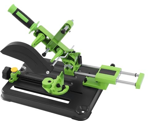 Trennständer Winkelschleifer Halterung für Winkelschleifer Durchmesser 100mm bis 125mm Einstellbarer Winkel Max 45° Umrüstschneidemaschine Tischkreissäge Winkelschleifmaschineständer