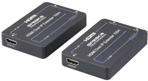 SpeaKa Professional SP-HDE-301 HDMI® HDMI Over IP Extender über Netzwerkkabel RJ45 150 m