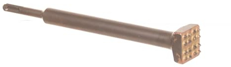 Aqbau® Stockermeißel, Stockhammer SDS-Plus – Gehärteter Stahl, ideal zum Entfernen von Betonunebenheiten, zur Oberflächenvorbereitung vor Anstrich/Verputz und zum Abtragen alter Zementschichten