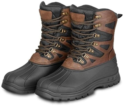 Mega Fishing ProTRAX Thermo Winter Stiefel - Angel Thermo Outdoor Schuhe Angelschuhe