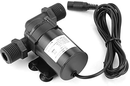 Wakects Pompe à Eau sans Balais 12 V, Compacte, Débit de 900 L/H, Parfaite pour les Aquariums et le Chauffage Solaire de l'Eau.