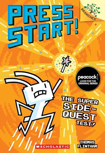 The Super Side-Quest Test!: A Branches Book (Press Start! #6): Volume 6