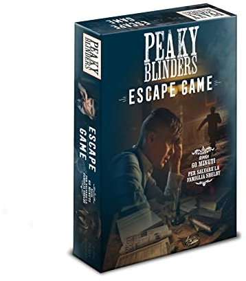 Asmodee - Peaky Blinders: Escape Game, Brettspiel mit App, Escape Room im Gesellschaftsspiel, italienische Ausgabe, 7651