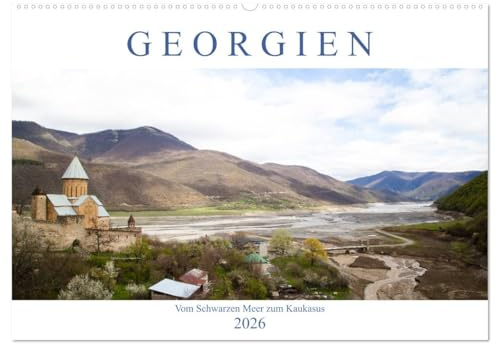 Georgien - Vom Schwarzen Meer zum Kaukasus (Wandkalender 2026 DIN A2 quer), CALVENDO Monatskalender: Lassen Sie sich mitnehmen in eines der am meisten ... Reiseländer der Welt. (CALVENDO Orte)