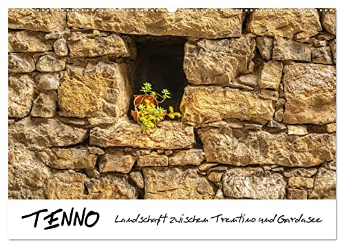 Tenno - Landschaft zwischen Trentino und Gardasee (Wandkalender 2026 DIN A2 quer), CALVENDO Monatskalender: Fasziniert und begeistert vom Dörfchen ... am südlichen Gardasee. (CALVENDO Orte)