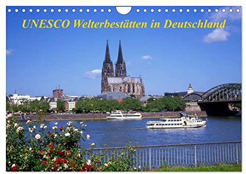 UNESCO Welterbestätten in Deutschland (Wandkalender 2026 DIN A4 quer), CALVENDO Monatskalender: Zeugnisse kulturhistorischer Bauten und Naturstätten (CALVENDO Orte)