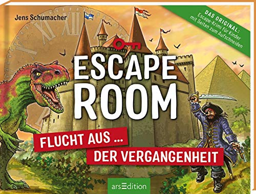 Escape Room – Flucht aus der Vergangenheit: Mit Seiten zum Aufschneiden | Escape-Krimi für Kinder mit vielen spannenden Rätseln