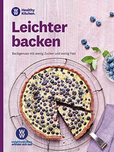 WW - Leichter backen: Backgenuss mit wenig Zucker und wenig Fett. Das WW Backbuch für süße und herzhafte Köstlichkeiten aus dem Backofen. Gesündere Rezepte für Kuchen & Kekse, Quiche & Flammkuchen.