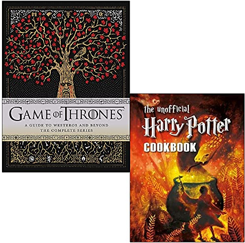 Game of Thrones A Guide to Westeros and Beyond By Myles McNutt & The Unofficial Harry Potter Cookbook 2 Books Collection Set
