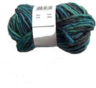 ONline Linie 231 Filzwolle Color 144 - türkis/dunkelblau/mint/anthrazit