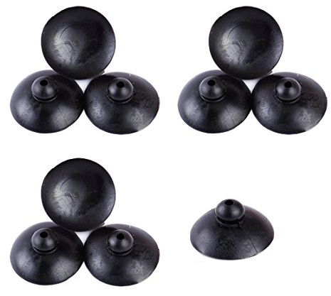 10 Stück Schwarz Silikon Saugnapf Saugnapf Clip Saugnapf Halter Halter Fisch Aquarium Aquarium Tank Pumpe