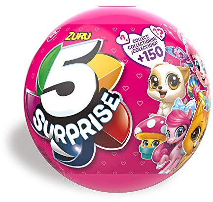 ZURU 5 Surprise Miniaturspielzeug Mystery Ball (Mädchen)