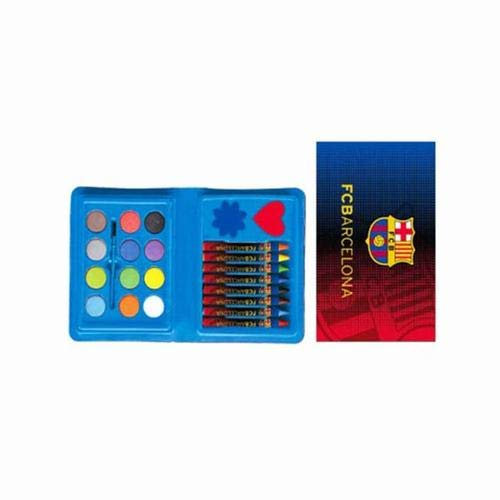 Import.cm 097220 Briefpapierset FC Barcelona, 23-teilig, blau