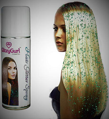 Hair Glitter Spray 125ml Made in UK (Cosmic Blue)