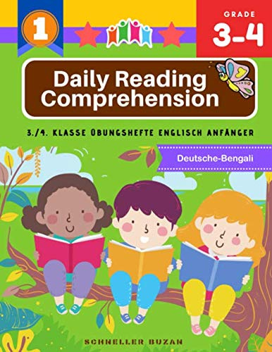 Daily Reading Comprehension 3./4. klasse übungshefte englisch anfänger: Deutsche-Bengali: Lesen im Englischunterricht der Grundschule - 3. Schuljahr - ... strategies für success workbooks grade 3 4