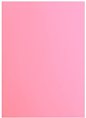 Florence Cartoncini, 216 g/m², Formato, 10 Pezzi, Liscia, per Scrapbooking, Biglietti, fustellatura e Altri lavori di Carta, Rosa, A4 DIN