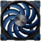 Akasa Alucia SC12, 120mm PWM Case Fan, Up to 2000RPM and 56.3 CFM, Anti-vibration Pads, High Airflow PC Fan, Blue Cooling Fan for Case, CPU Cooler and Radiators, AK-FN117