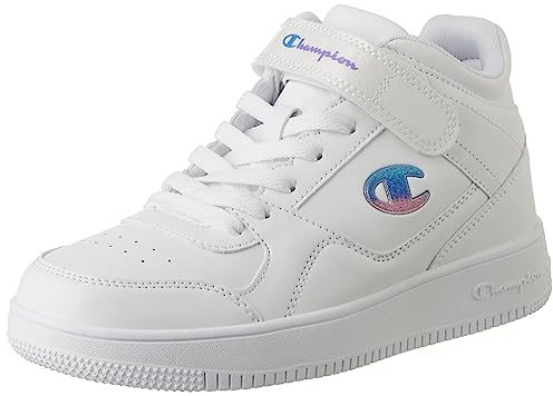 Champion Rebound Vintage Mid G Gs Sneakers, Weiß (WW001), 37.5 EU