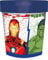 TataWay in viaggio si cresce Marvel Avengers Iron Man Hulk Captain America Captain Marvel Blue Plastic Kids Tumbler 260ml with Non-Slip Base