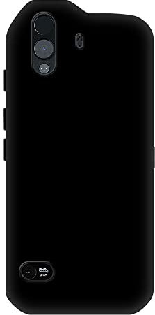 TPU Handyhülle Kompatibel mit CAT S61, Stoßfeste Weiche Schutzhülle mit Präzisen Aussparungen und Kratzfestem, Schlankem Design (Schwarz)